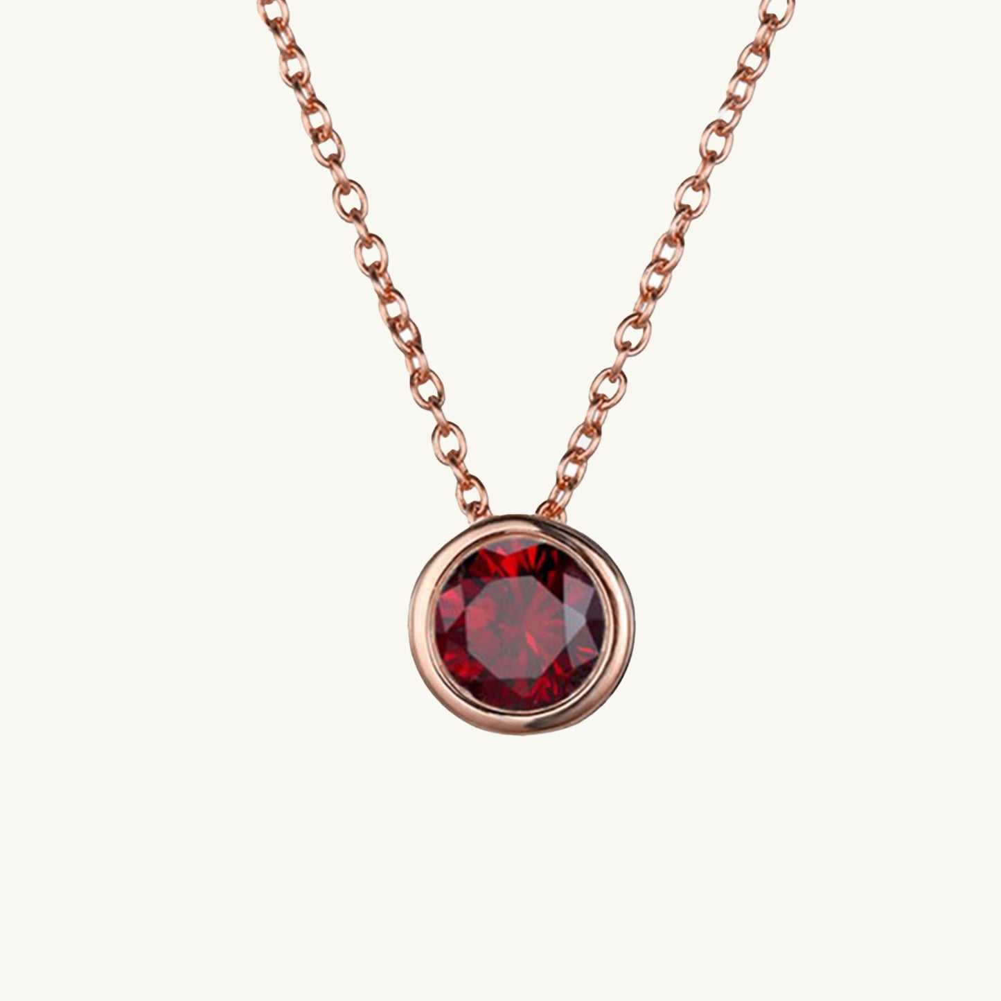 Birthstone Charm Necklace - Wrenlee