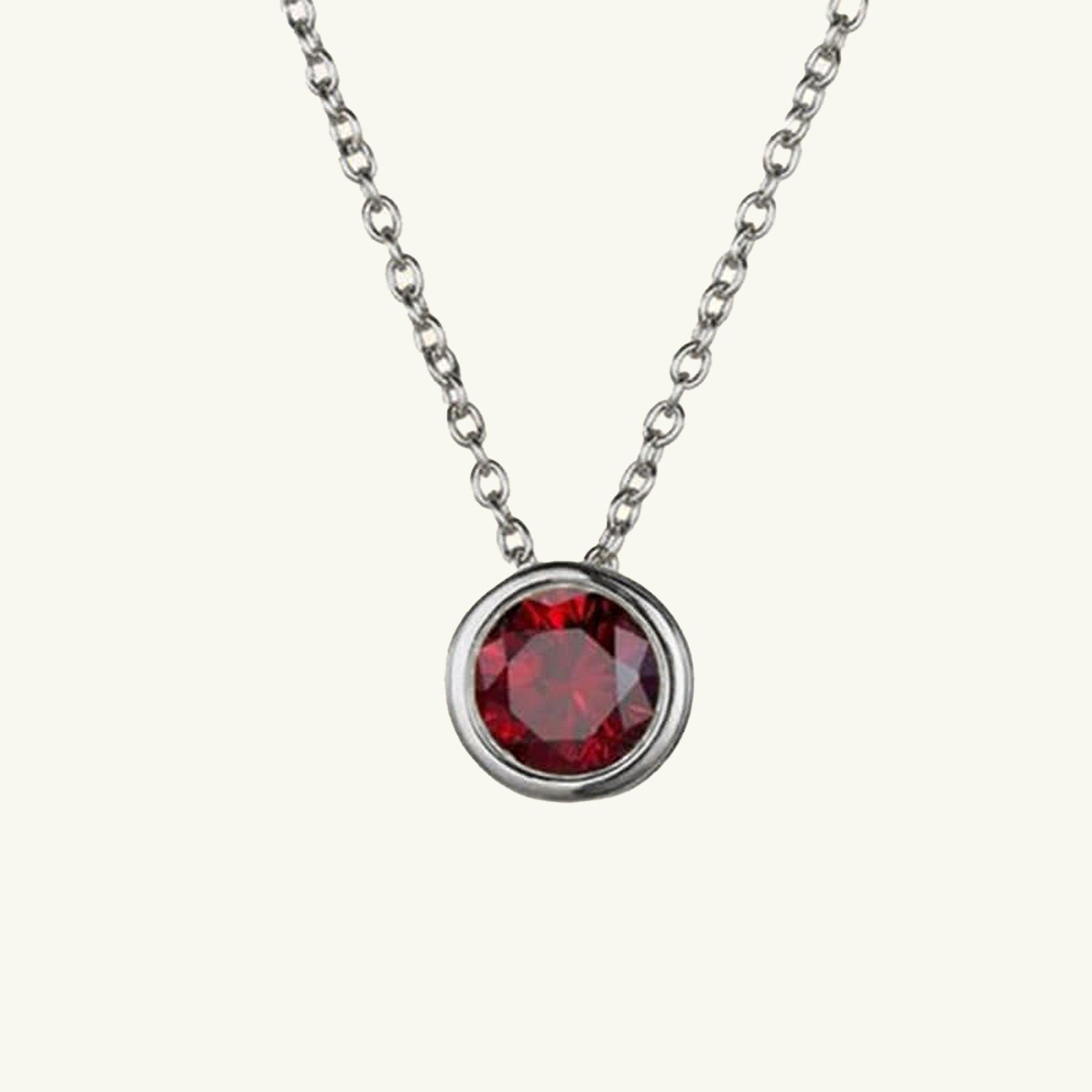 Birthstone Charm Necklace - Wrenlee