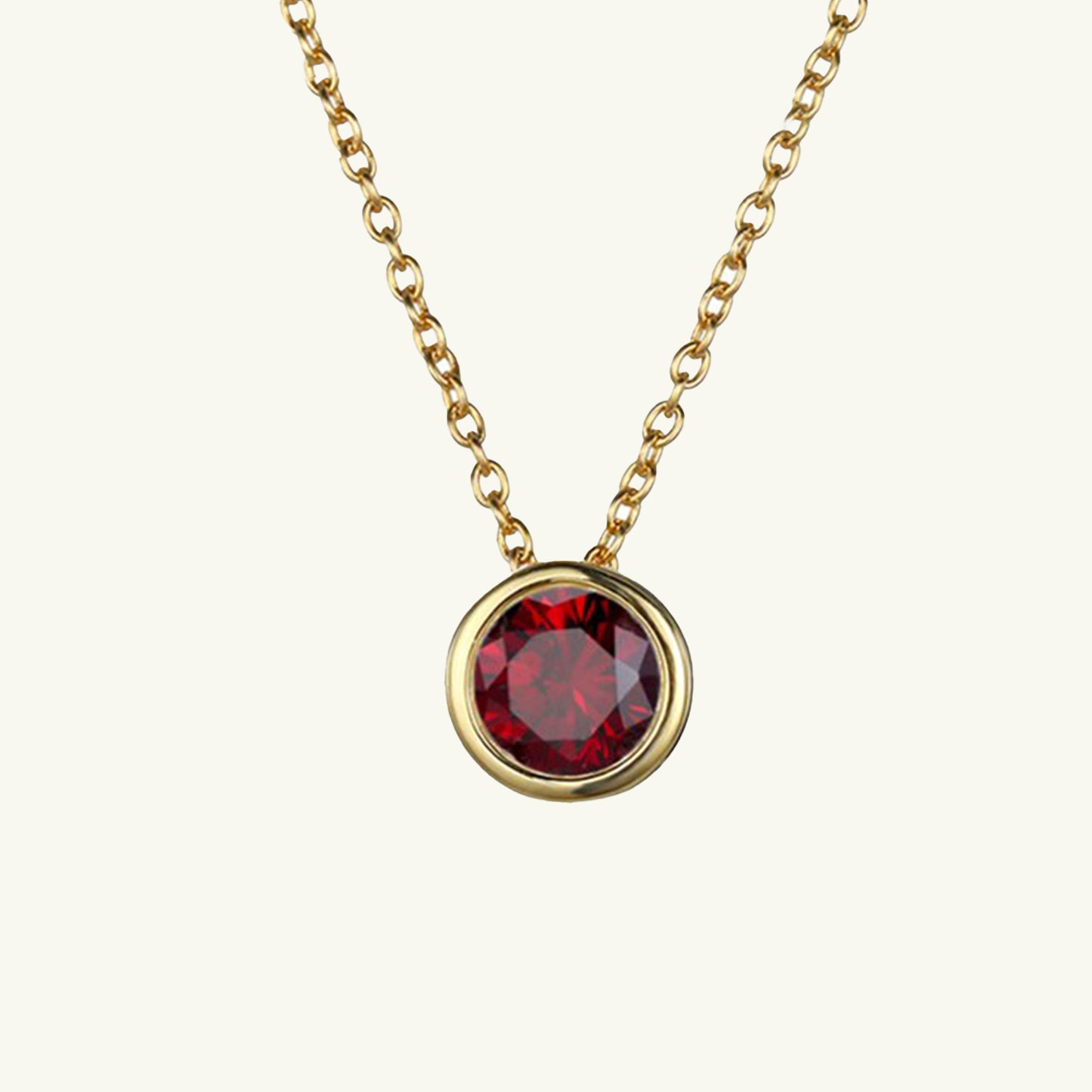 Birthstone Charm Necklace - Wrenlee