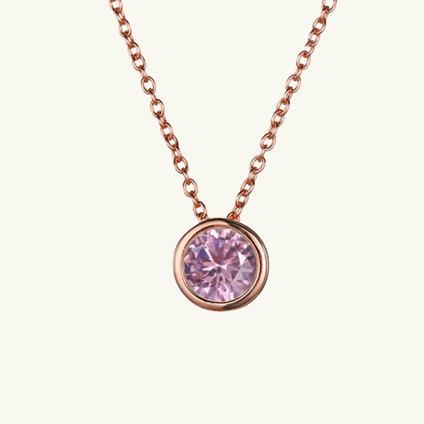 Birthstone Charm Necklace - Wrenlee