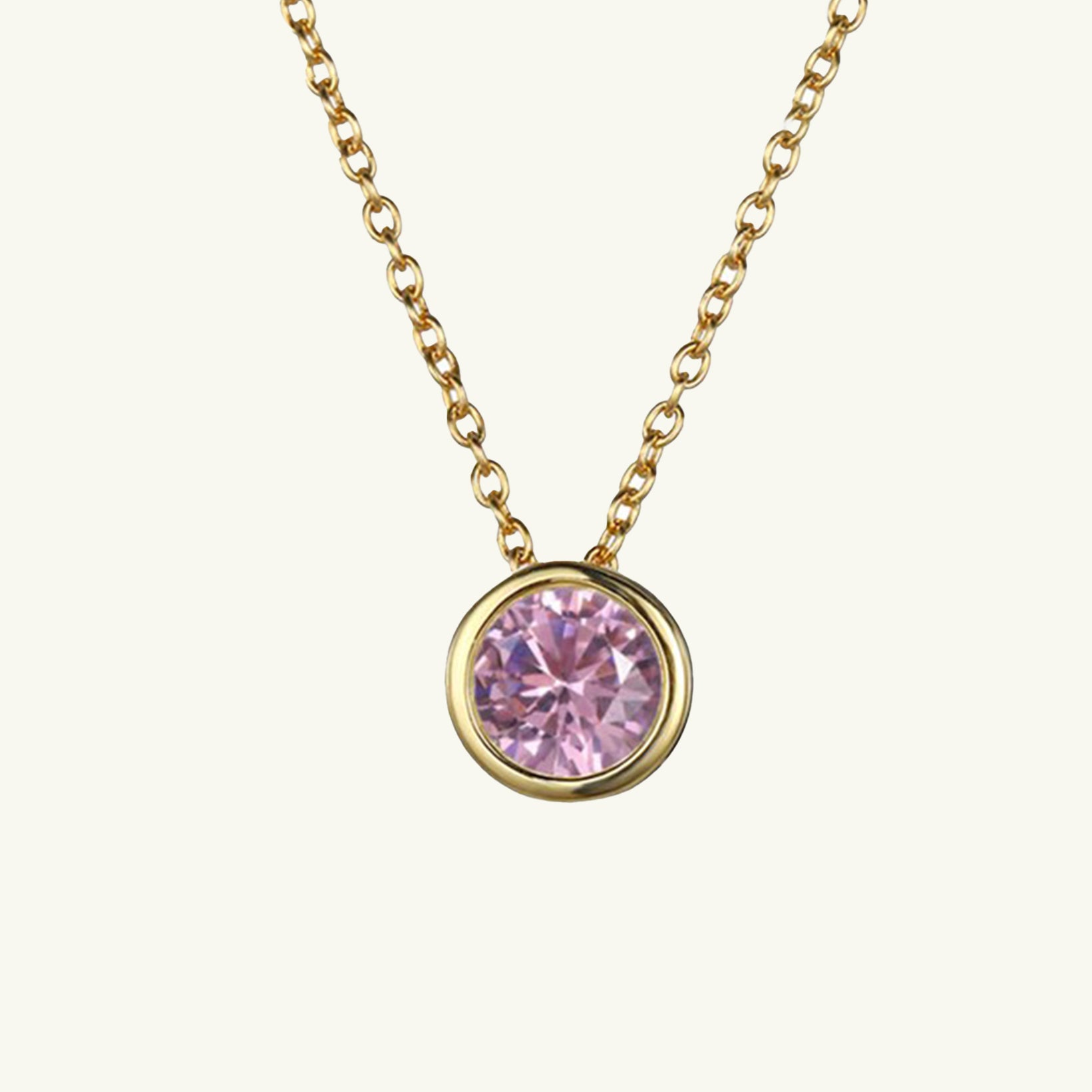 Birthstone Charm Necklace - Wrenlee
