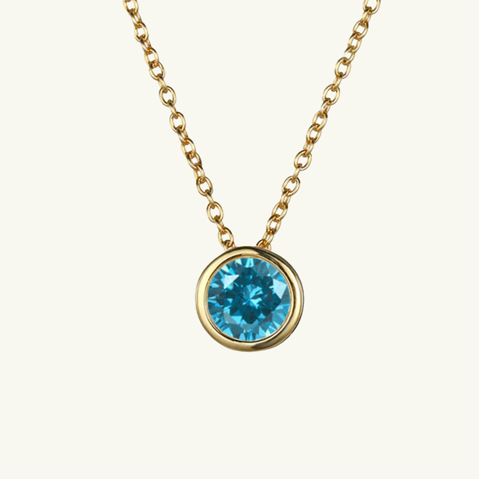 Birthstone Charm Necklace - Wrenlee