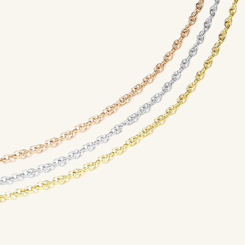 Arya Double Layer Disc Pendant Necklace Set