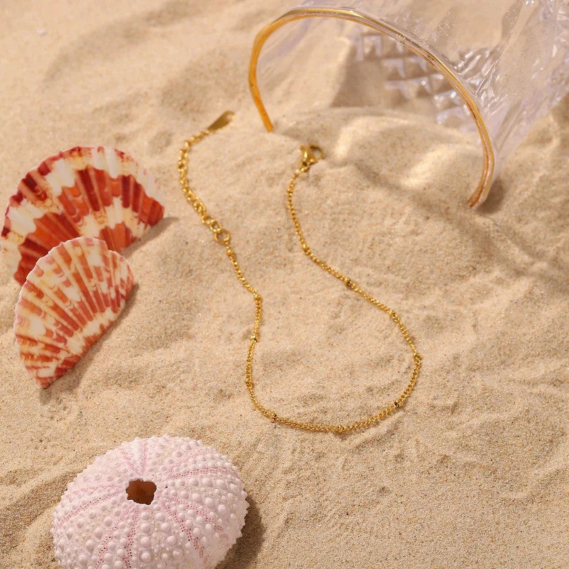 Beaded Chain Anklet