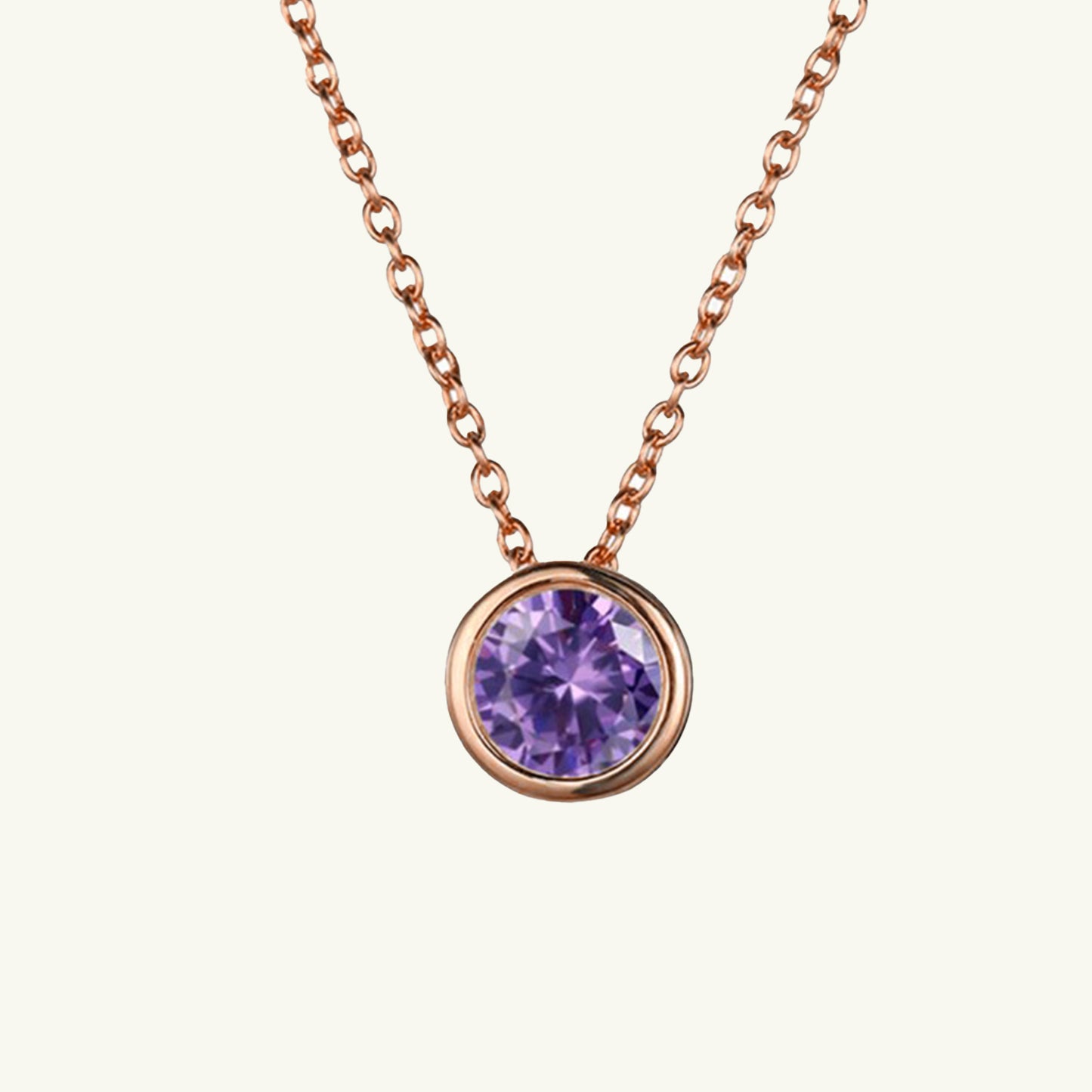 Birthstone Charm Necklace - Wrenlee