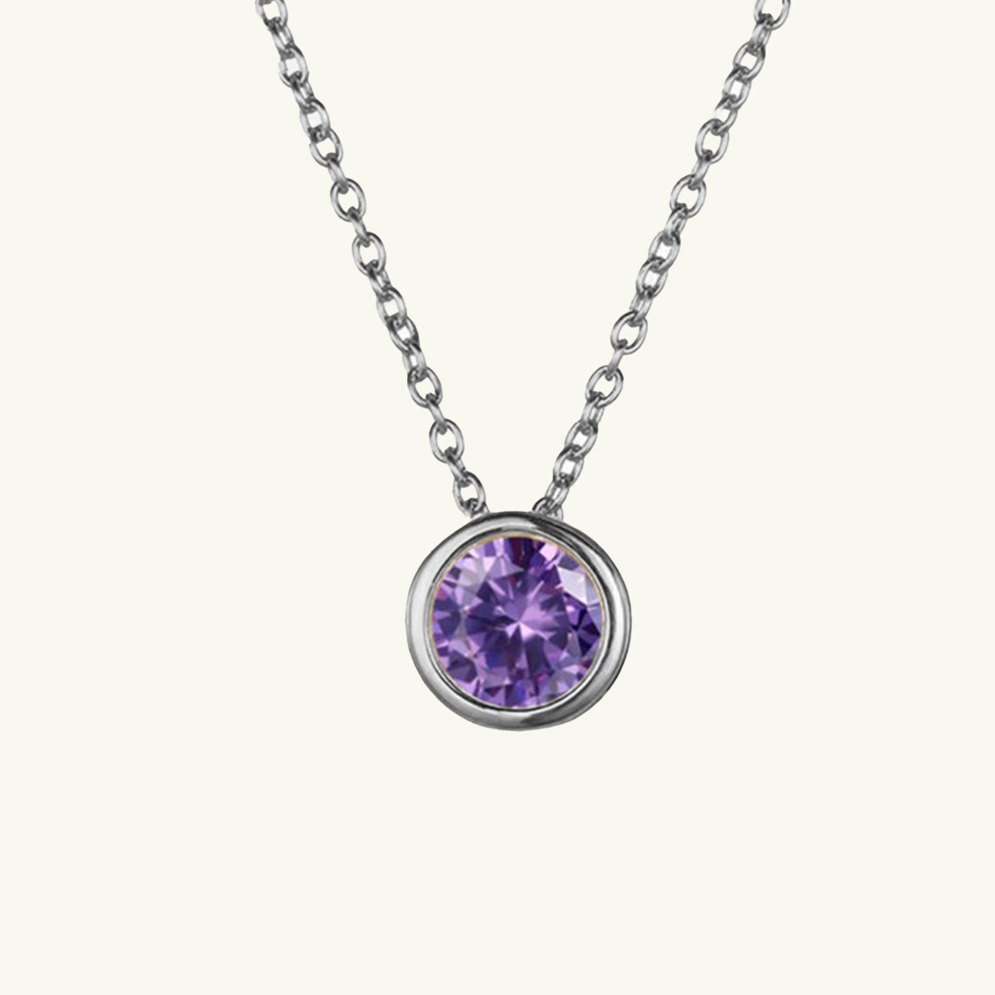 Birthstone Charm Necklace - Wrenlee