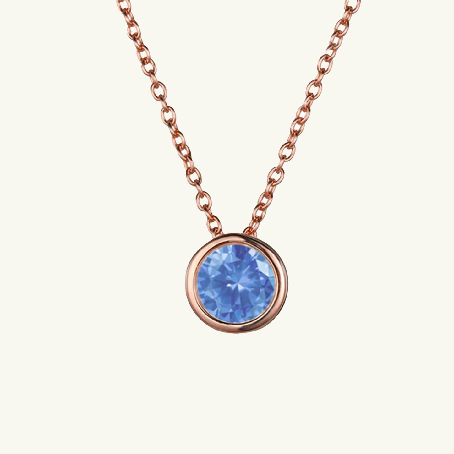 Birthstone Charm Necklace - Wrenlee