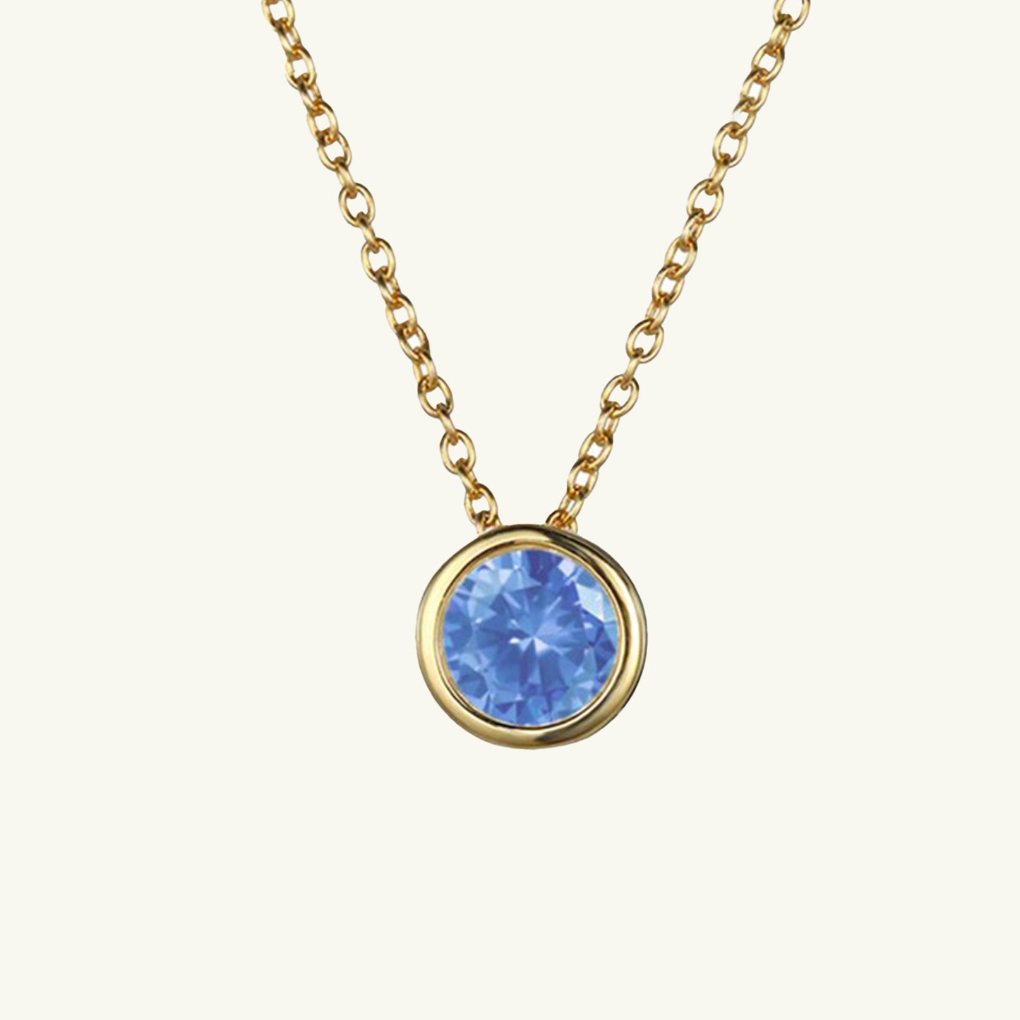 Birthstone Charm Necklace - Wrenlee
