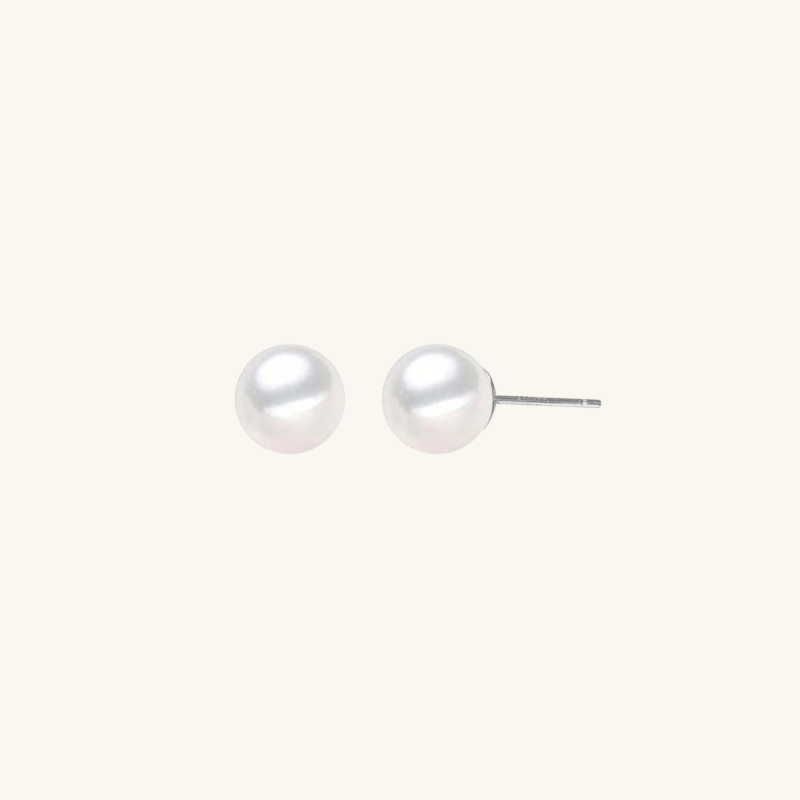 Pearl Stud Earrings
