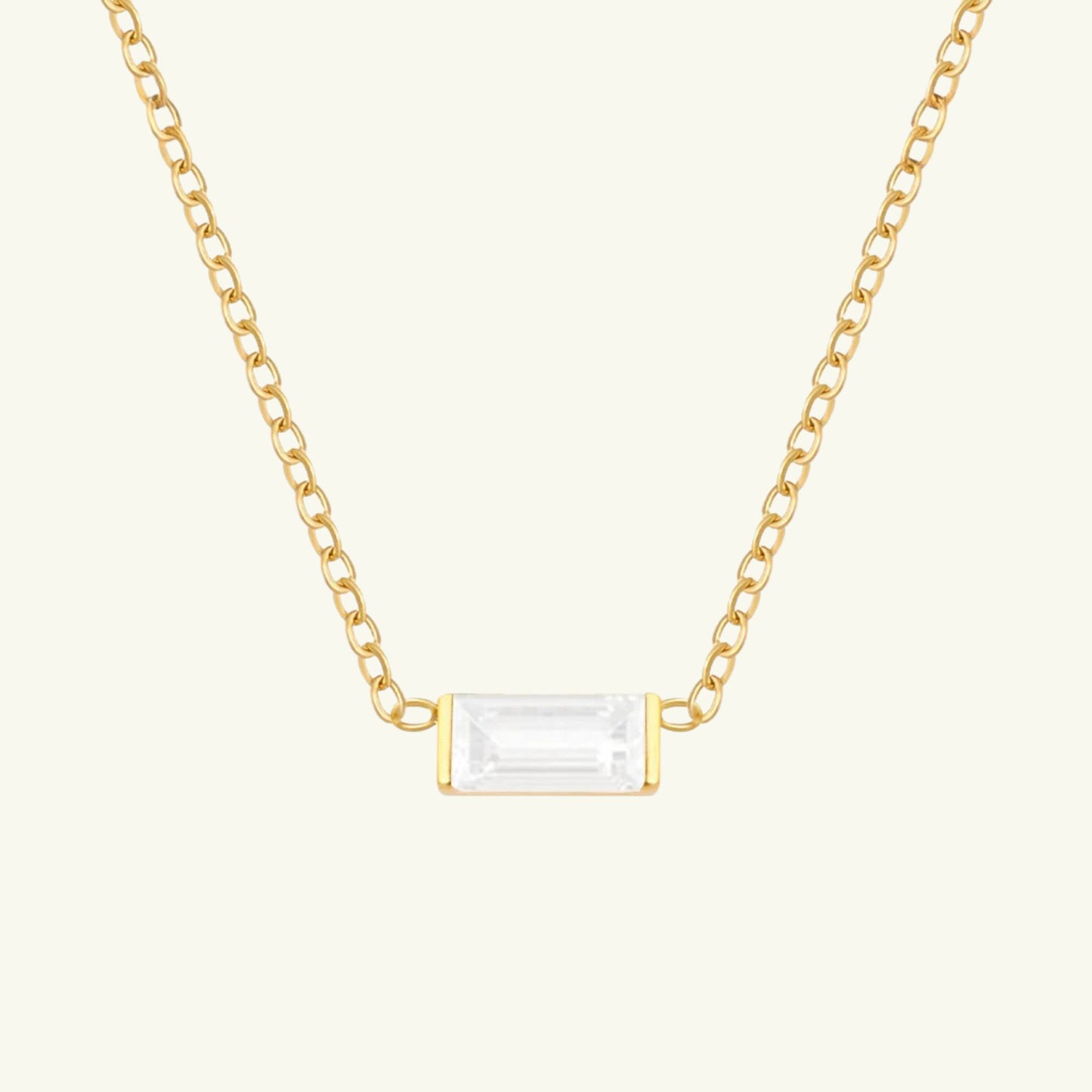 Slick Rhinestone Necklace