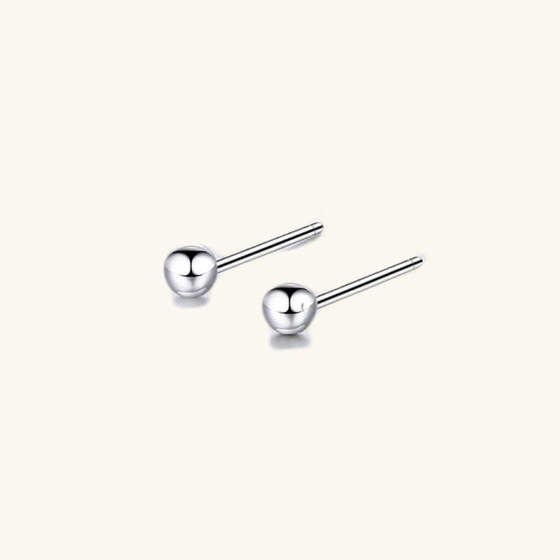 Round Ball Earrings