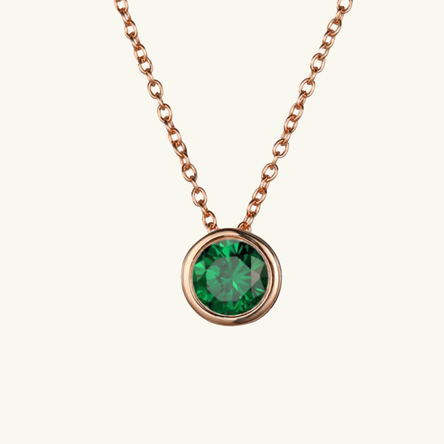 Birthstone Charm Necklace - Wrenlee