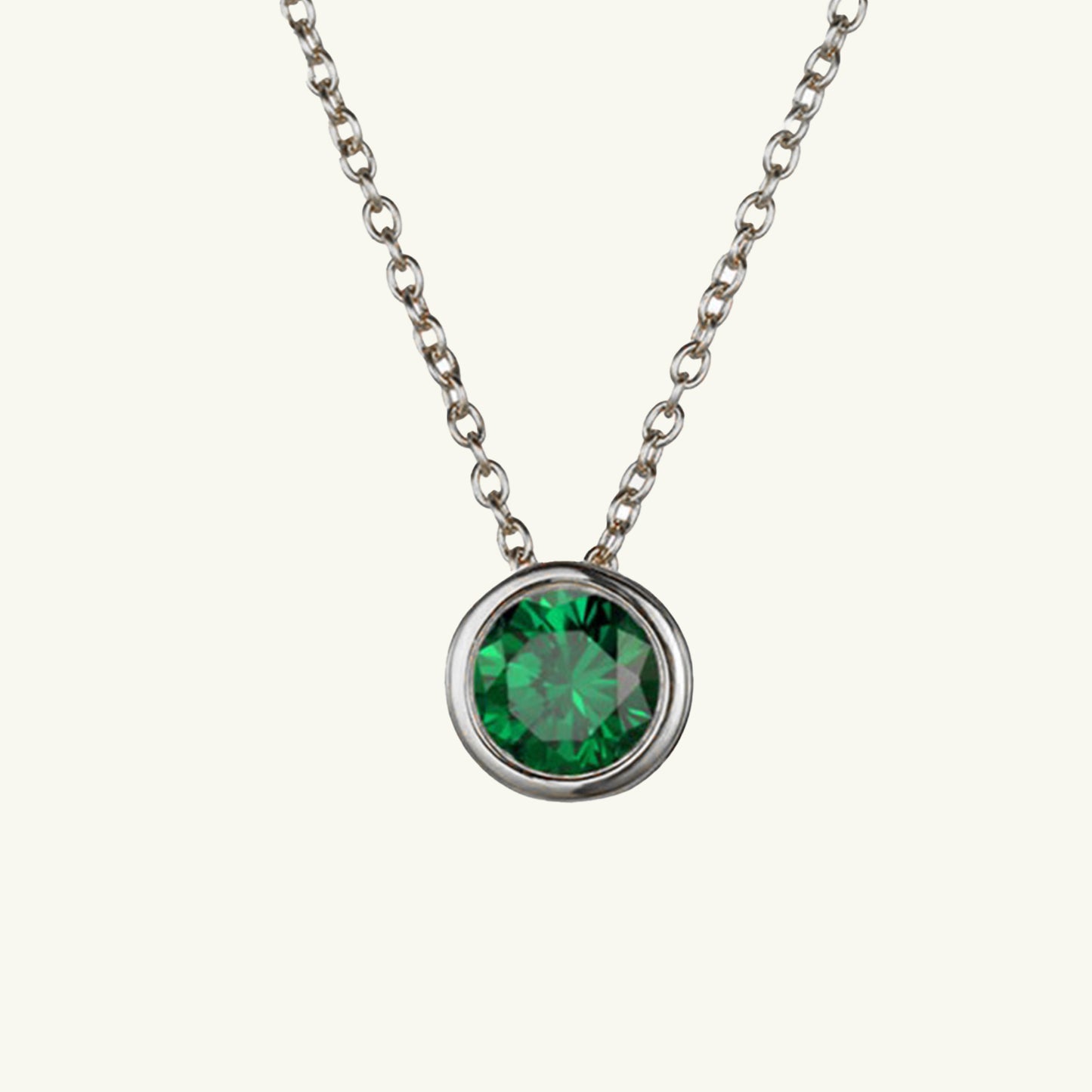 Birthstone Charm Necklace - Wrenlee