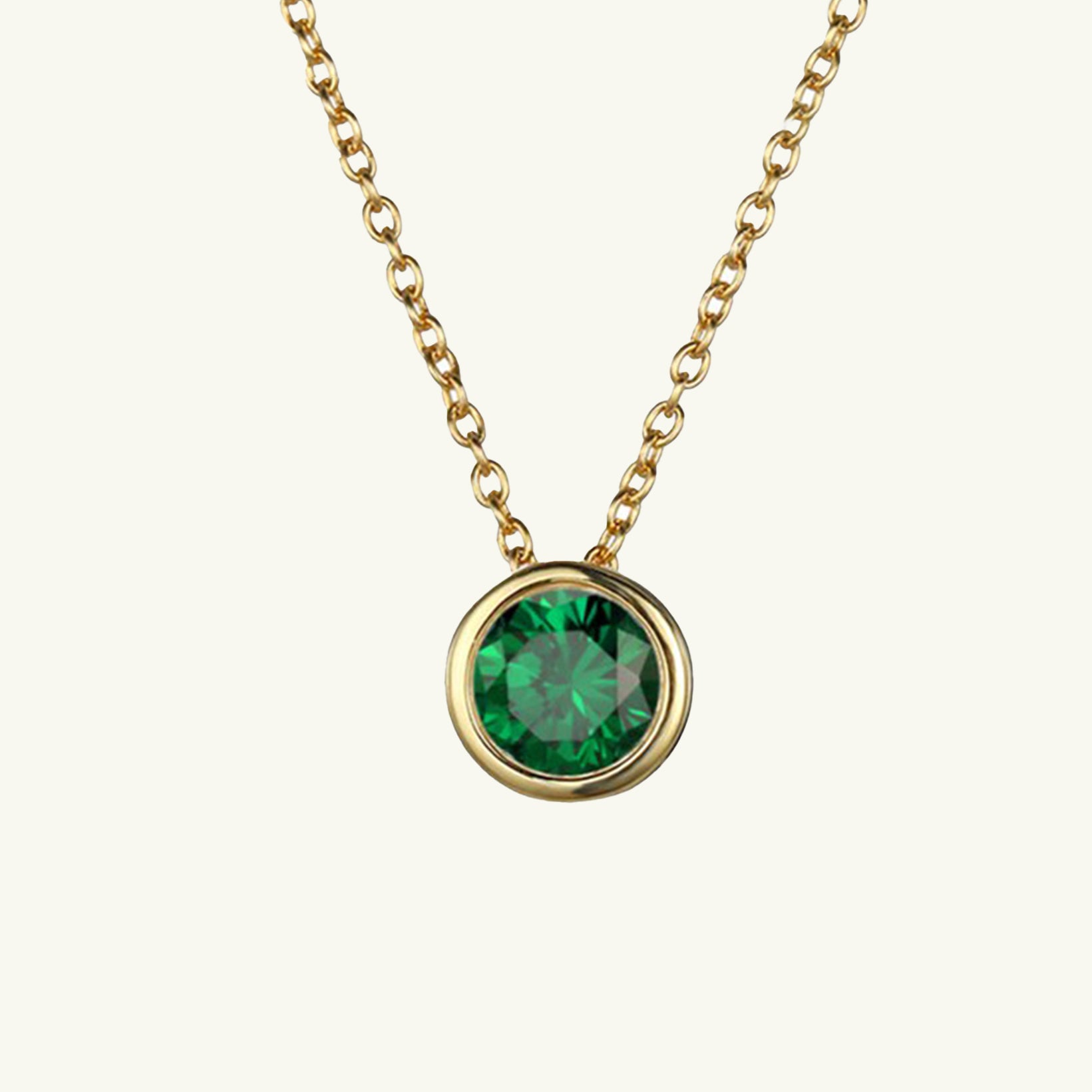 Birthstone Charm Necklace - Wrenlee