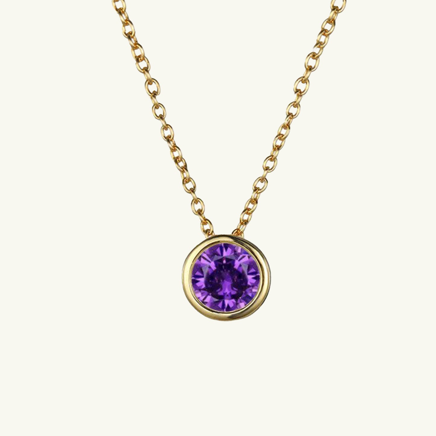 Birthstone Charm Necklace - Wrenlee