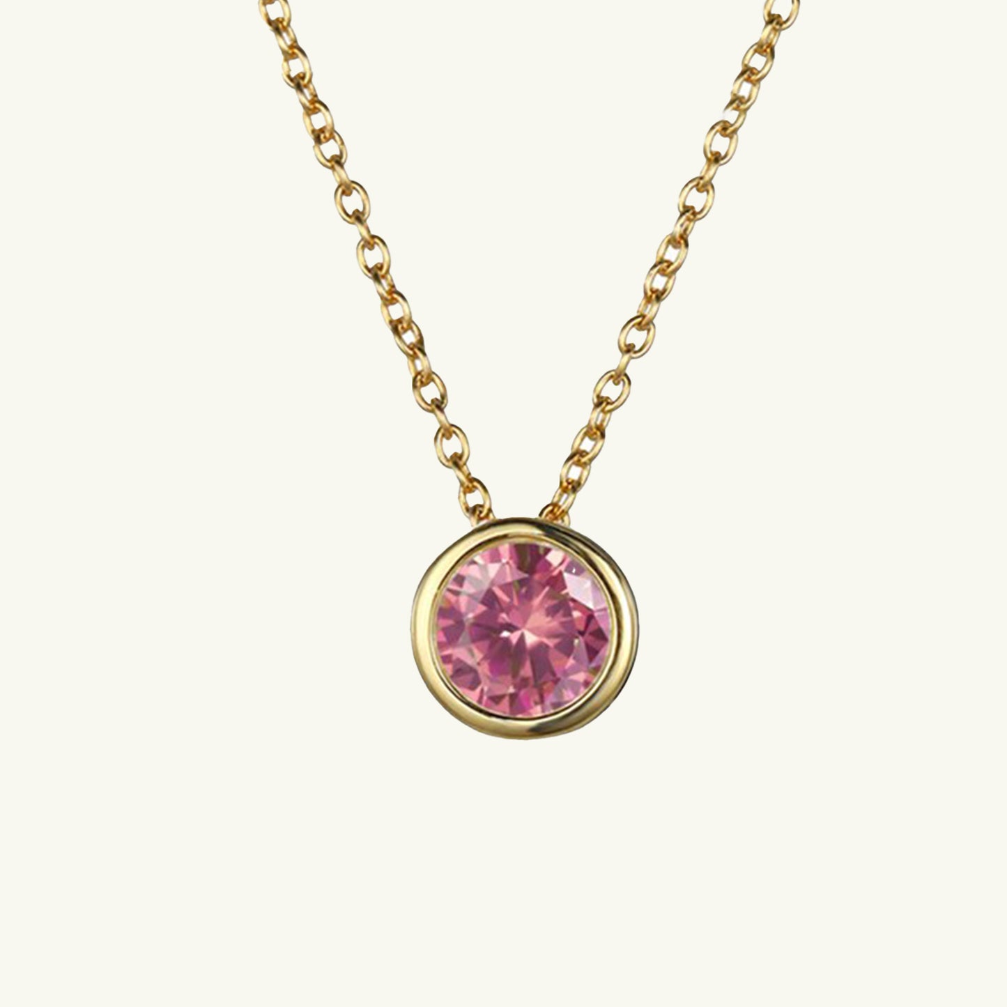 Birthstone Charm Necklace - Wrenlee