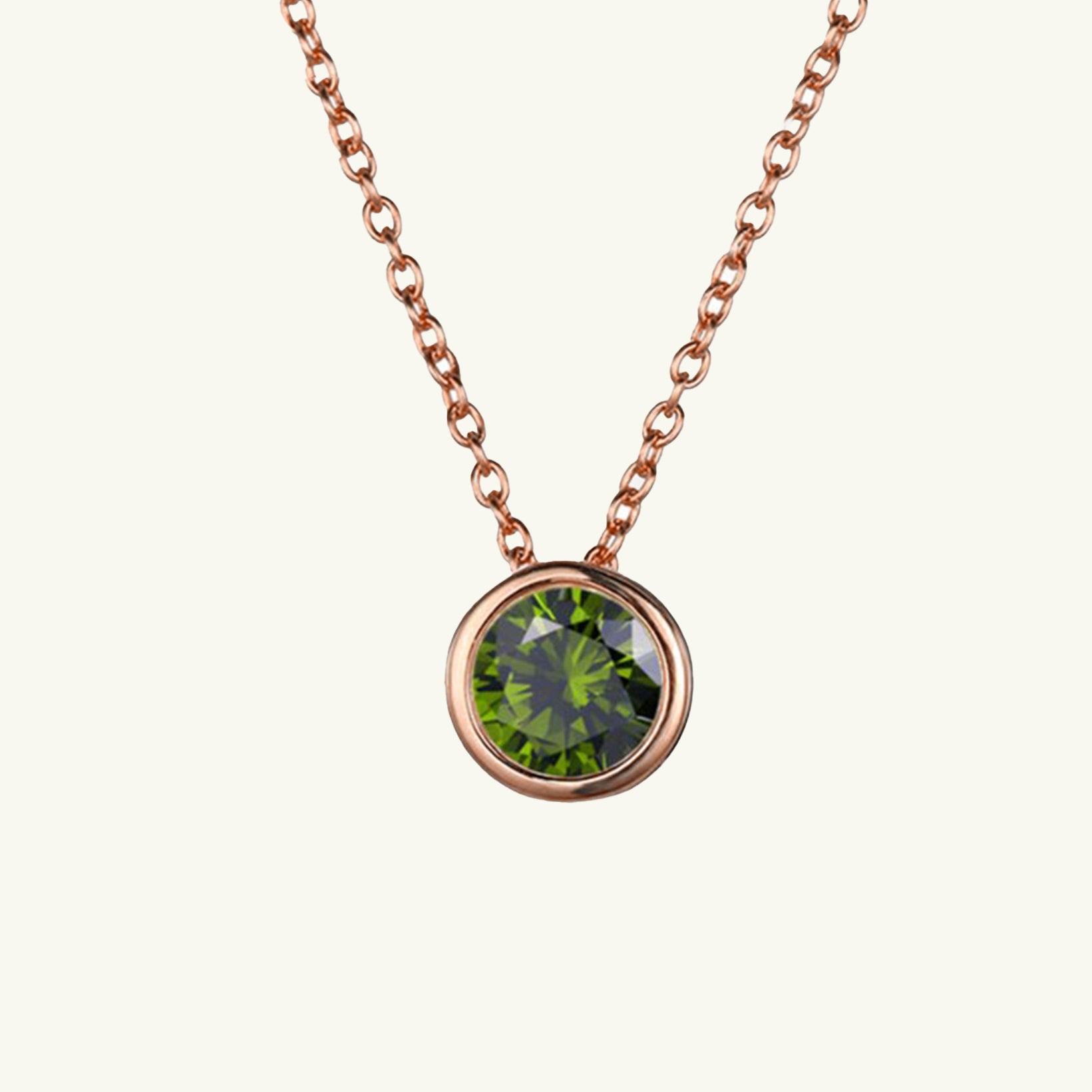 Birthstone Charm Necklace - Wrenlee