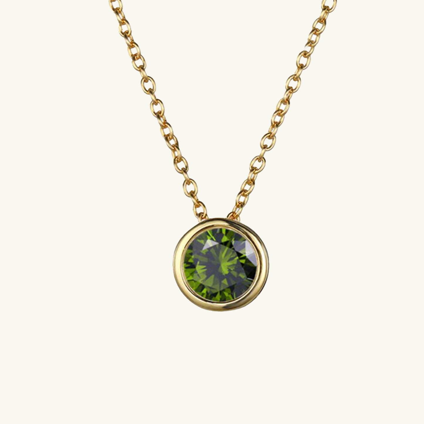 Birthstone Charm Necklace - Wrenlee