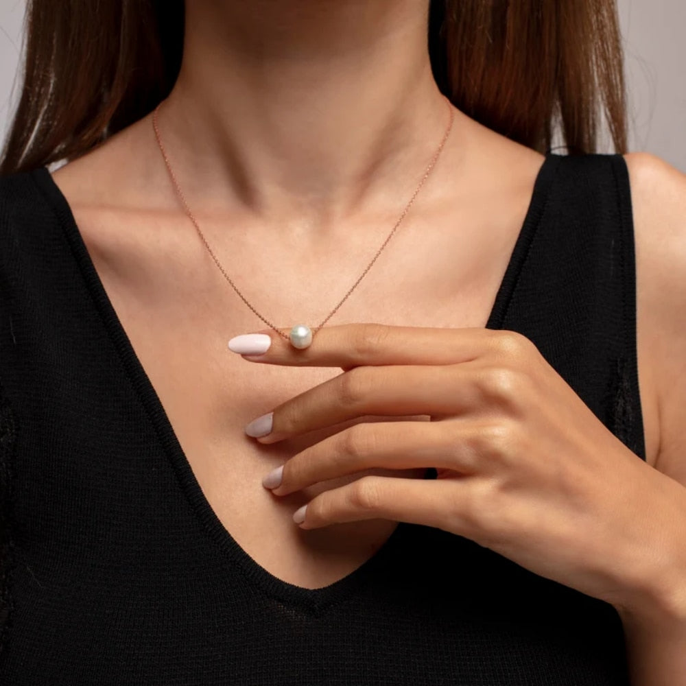 Cloud Pearl Necklace - Wrenlee