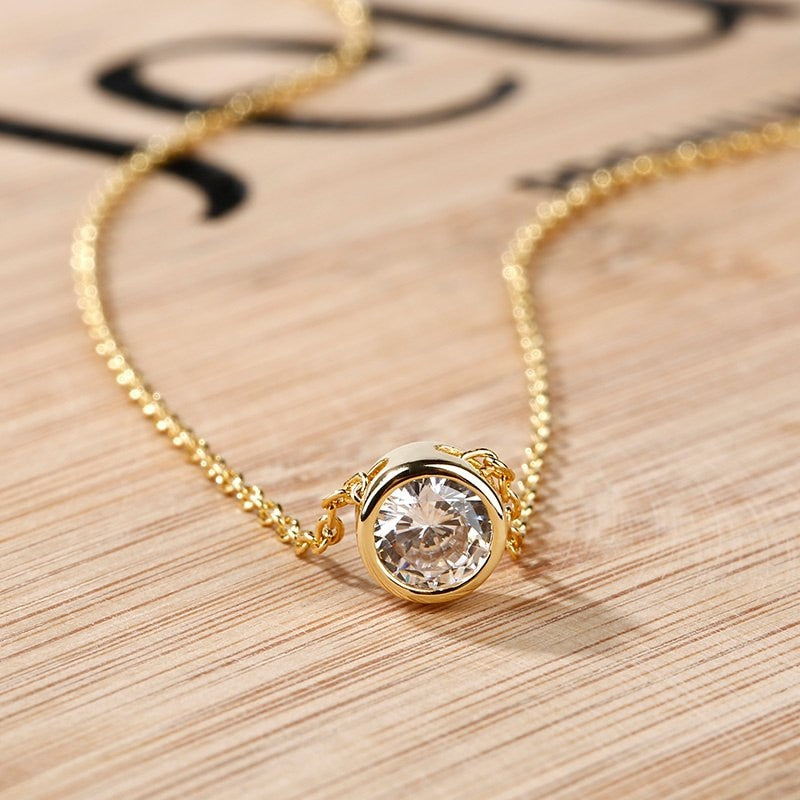 Birthstone Charm Necklace - Wrenlee
