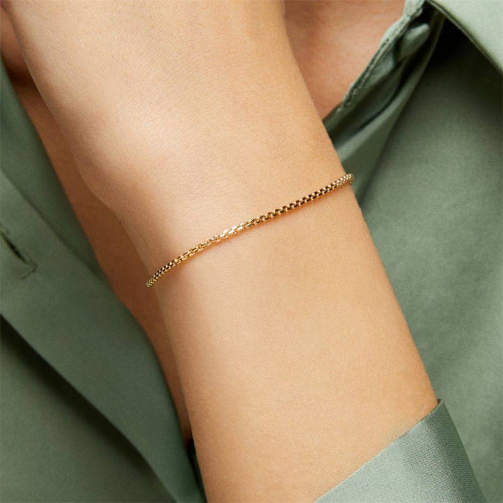 Simple Box Chain Bracelets - Wrenlee