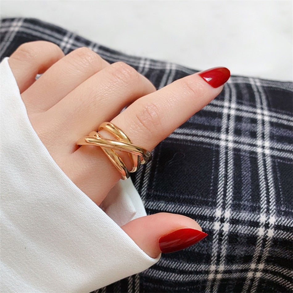 Cross Multilayer Ring - Wrenlee