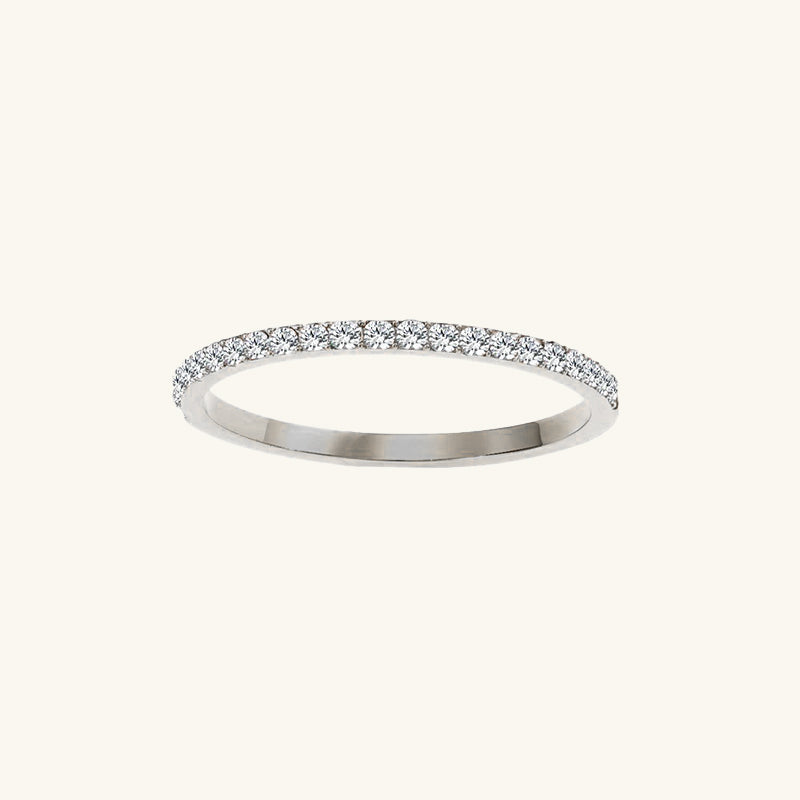 Andrea Silver Birthstone Ring
