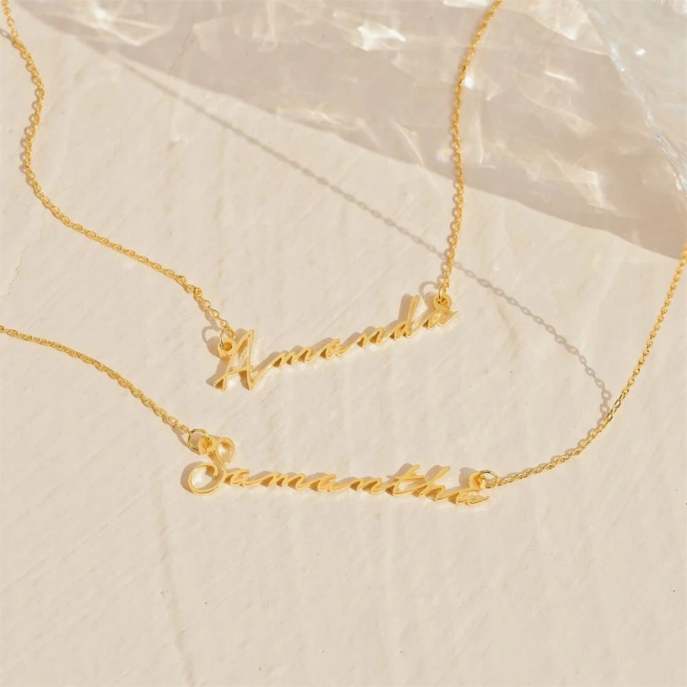 Adalee Custom Name Necklace
