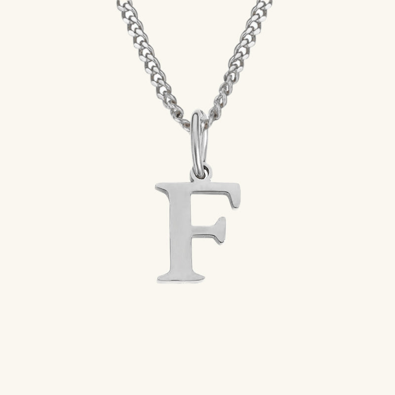 Azalea Single Letter Necklace