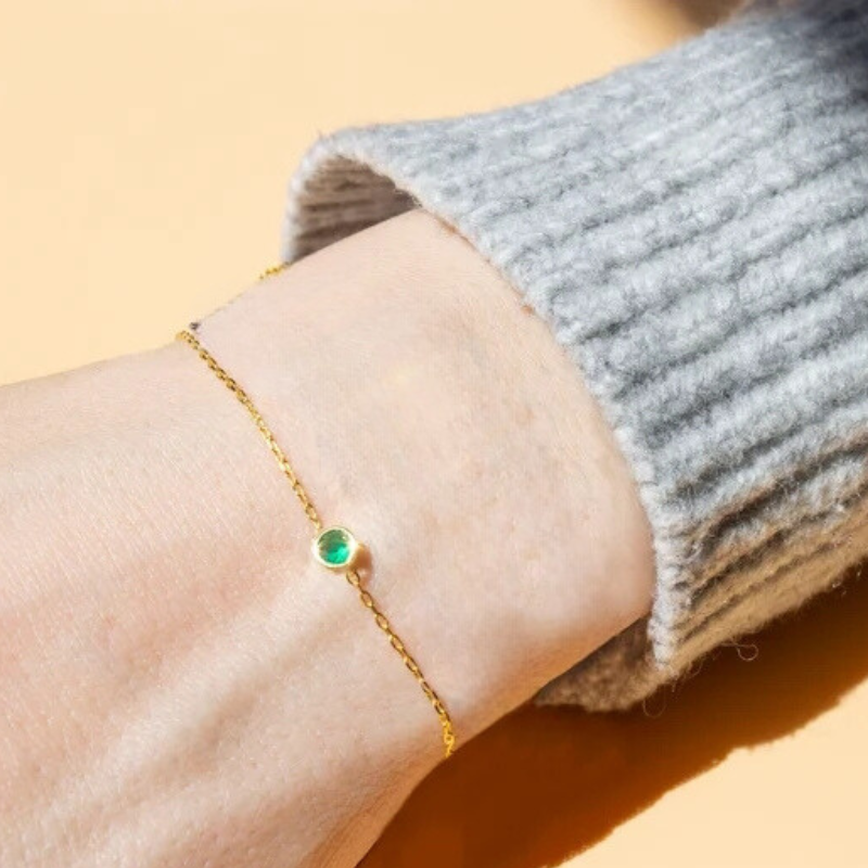 Birthstone Charm Bracelet - Wrenlee