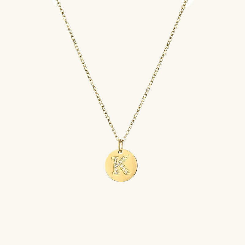 Amélie Initial O-Chain Necklace