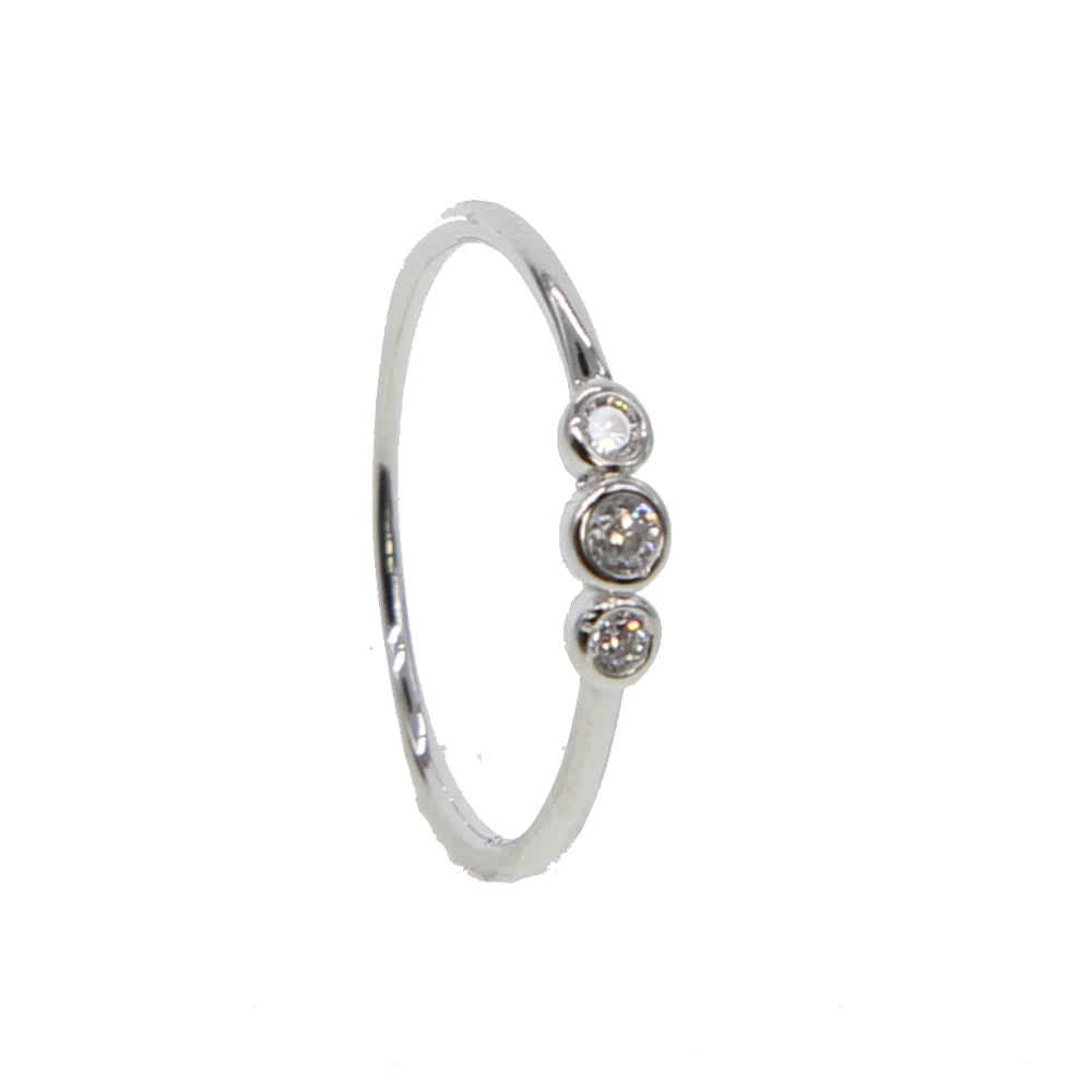 Three Cubic Zirconia Stone