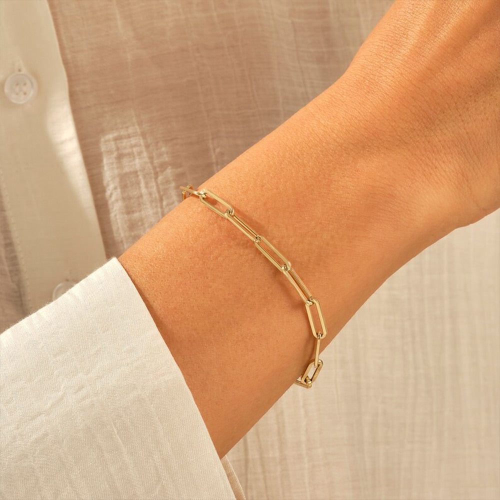 Paper Link Bracelet - Wrenlee