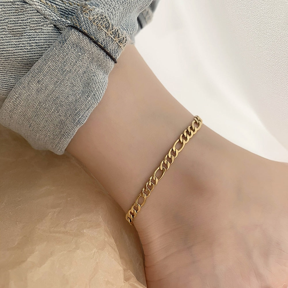 Figaro Chain Anklet - Wrenlee