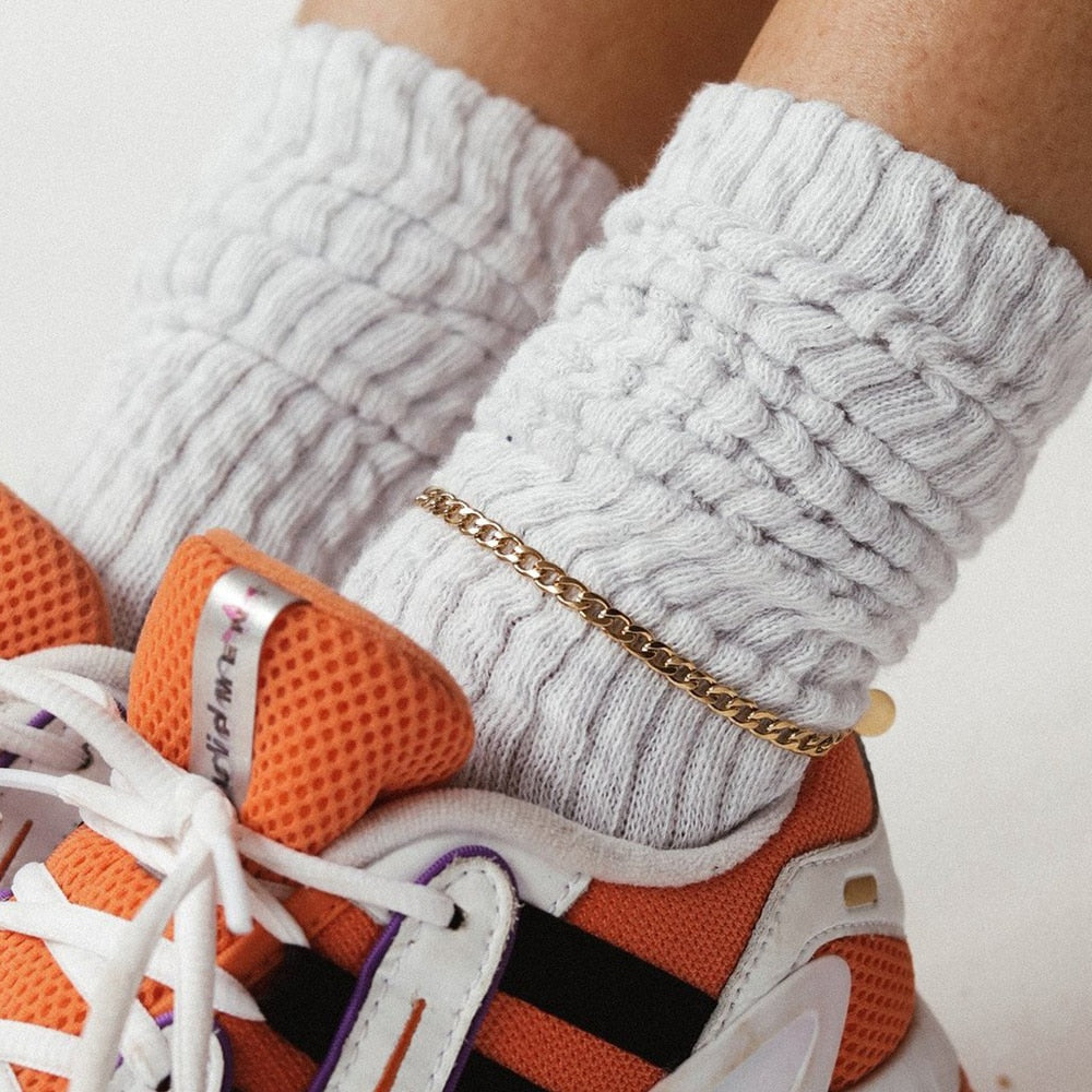 Cuban Link Anklet - Wrenlee