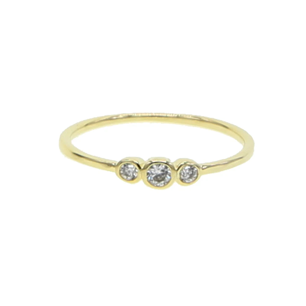 Three Cubic Zirconia Stone