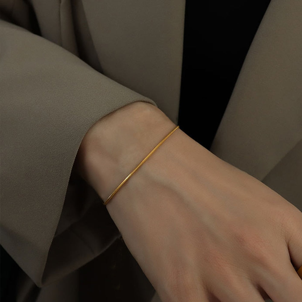 Snake Chain Bracelet - Wrenlee