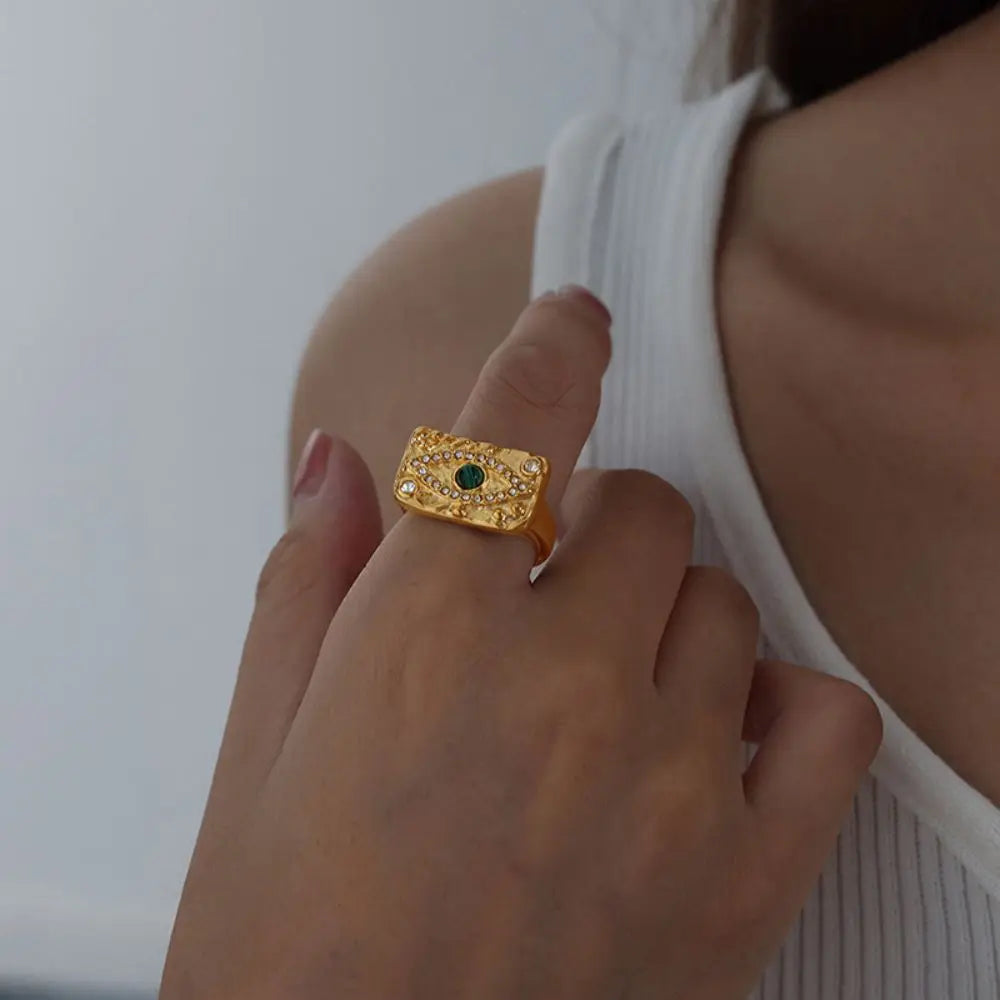 Félicité Malachite Ring