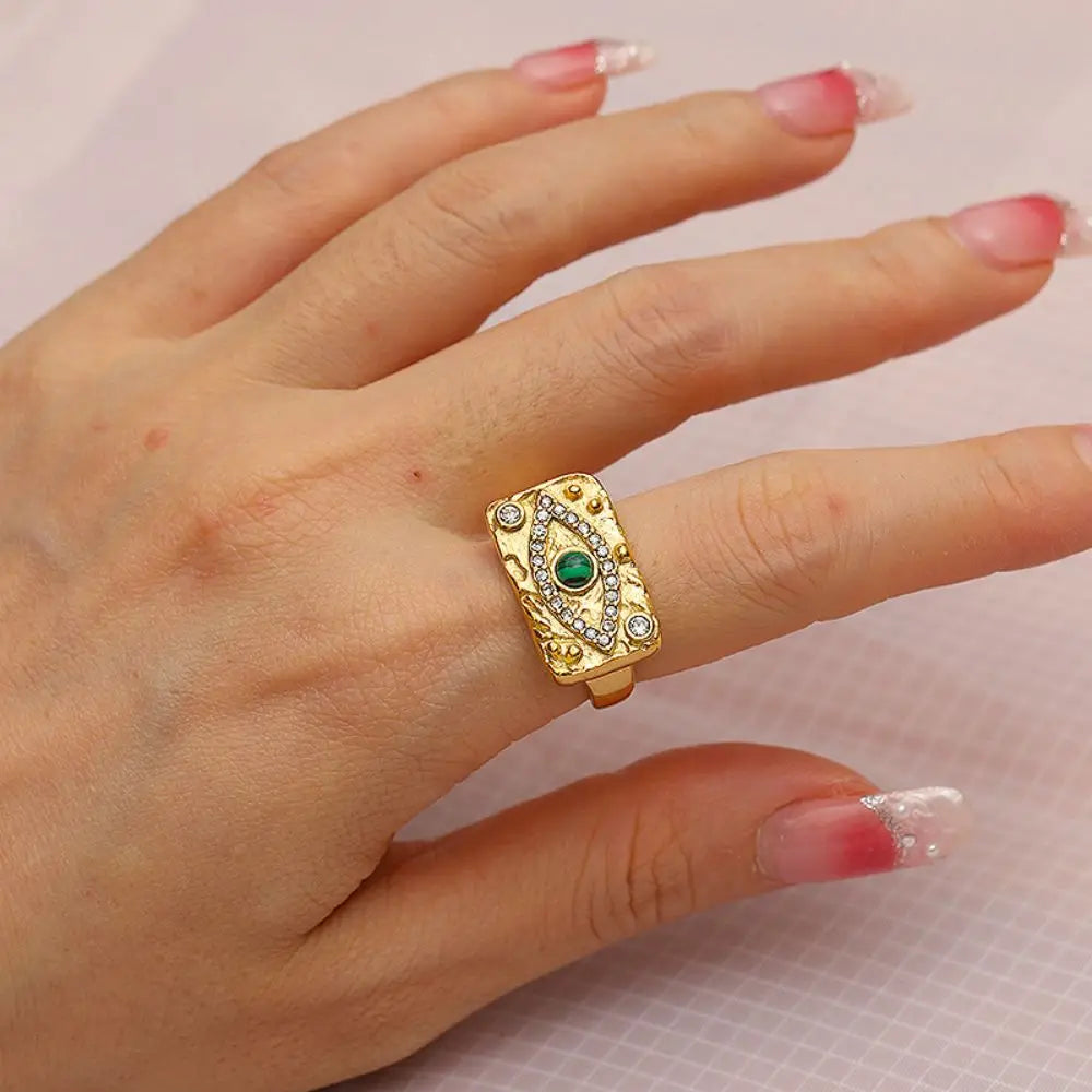 Félicité Malachite Ring