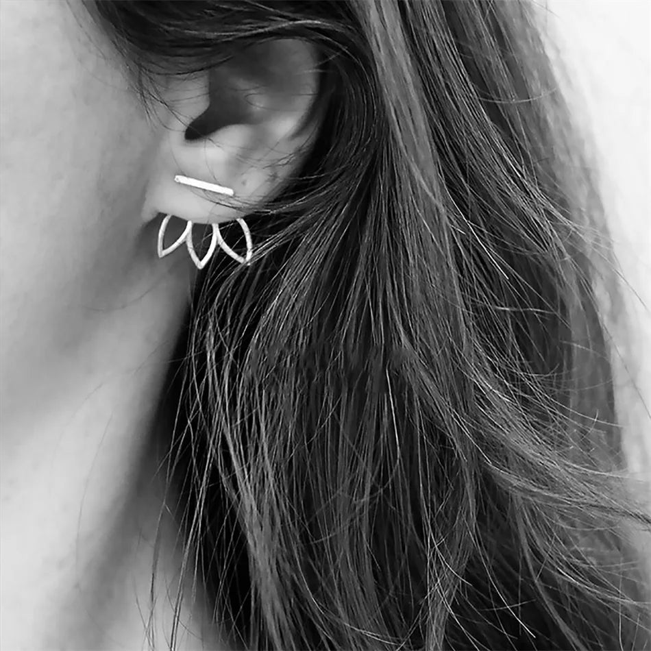 Geo Blossom Studs