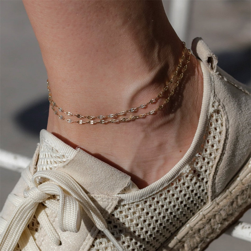 Fish Lips Chain Anklet - Wrenlee
