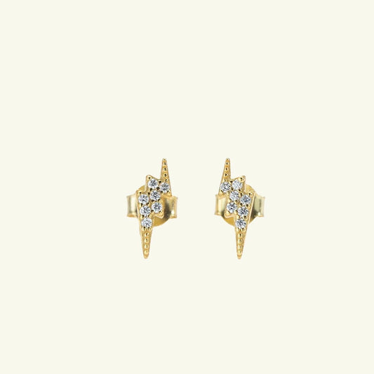Bright Thunder Stud Earring Clips
