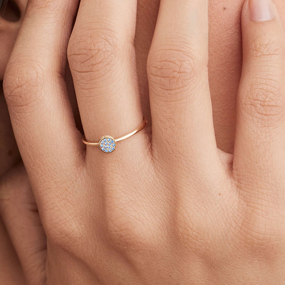 Selene Birthstone Classic Ring