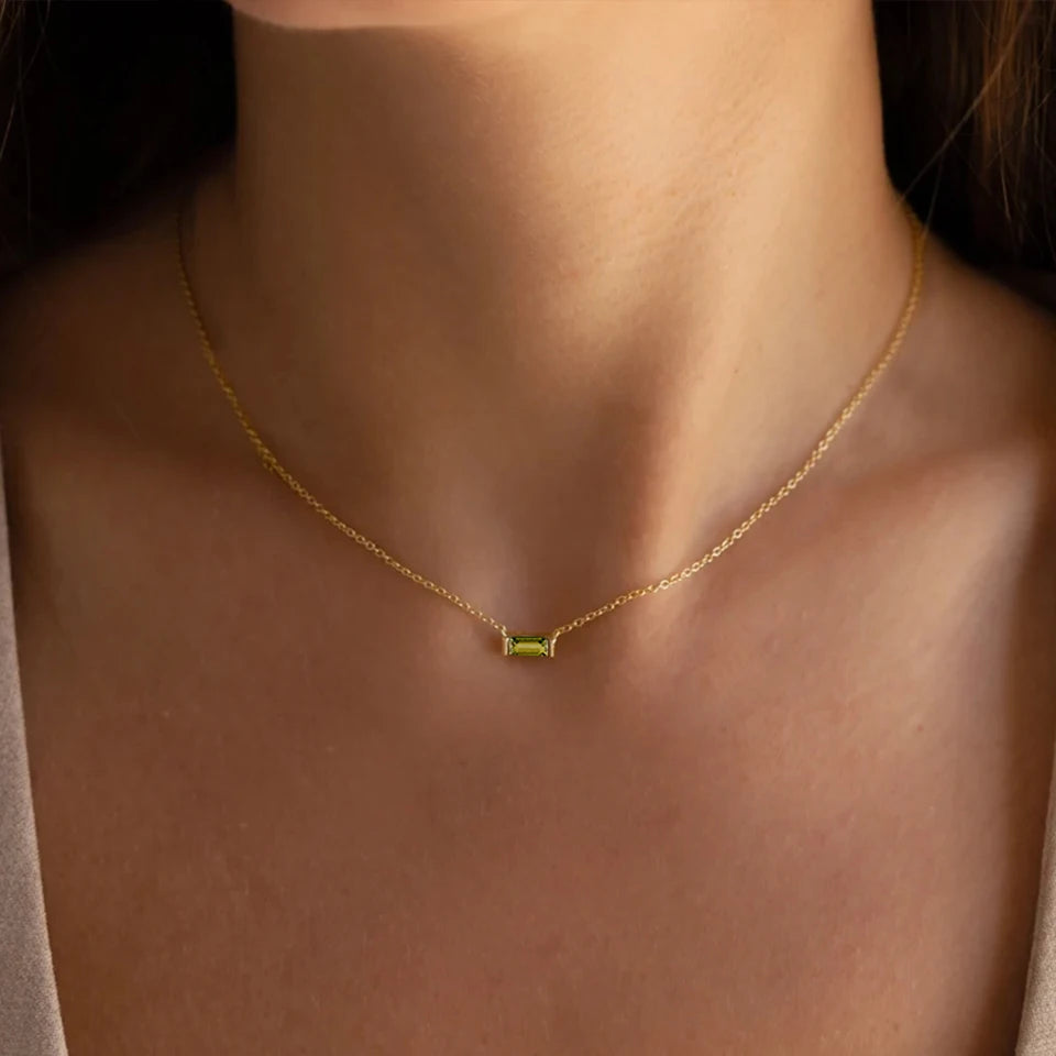 Slick Rhinestone Necklace
