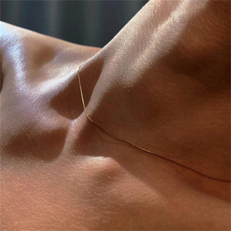 Snake Chain Necklace - Wrenlee
