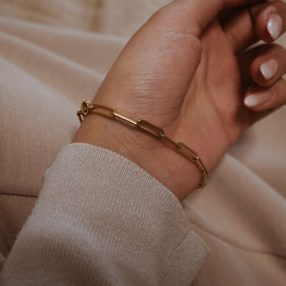 Paper Link Bracelet - Wrenlee