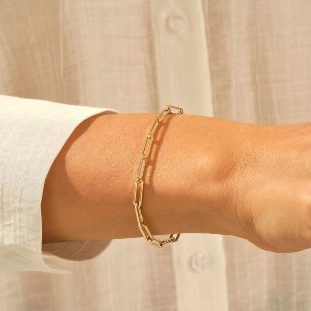 Paper Link Bracelet - Wrenlee