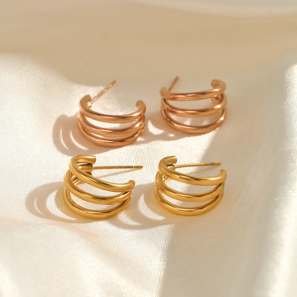 Classic Hoop Earrings - Wrenlee