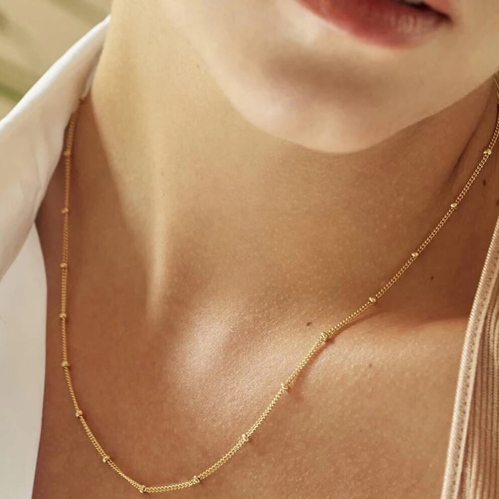 Bead Chain Necklace - Wrenlee