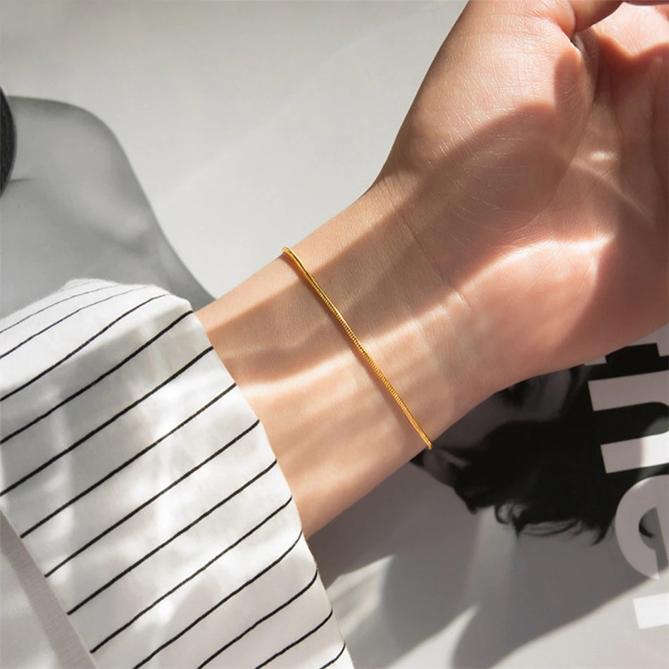 Snake Chain Bracelet - Wrenlee